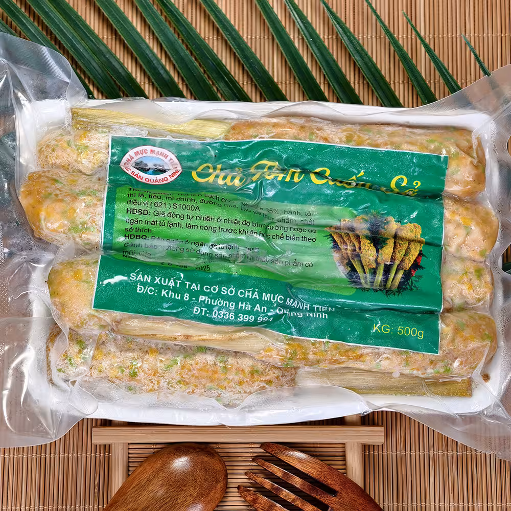 Chả Tôm Bọc Sả: Đánh Giá Chân Thực Giữa Loại Truyền Thống Và Hút Chân Không