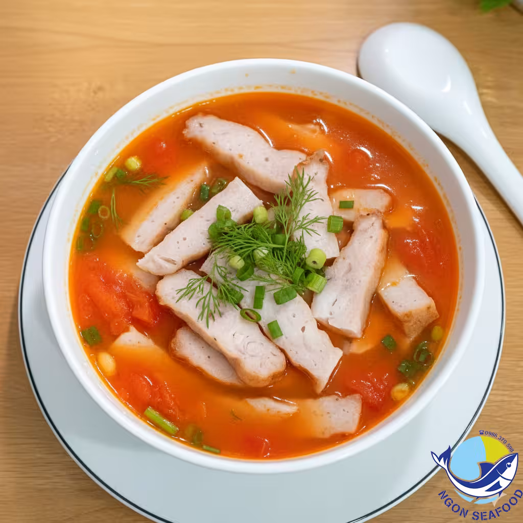 Bí quyết nấu canh chả mực giã tay Hạ Long thanh mát, chuẩn vị người bản địa