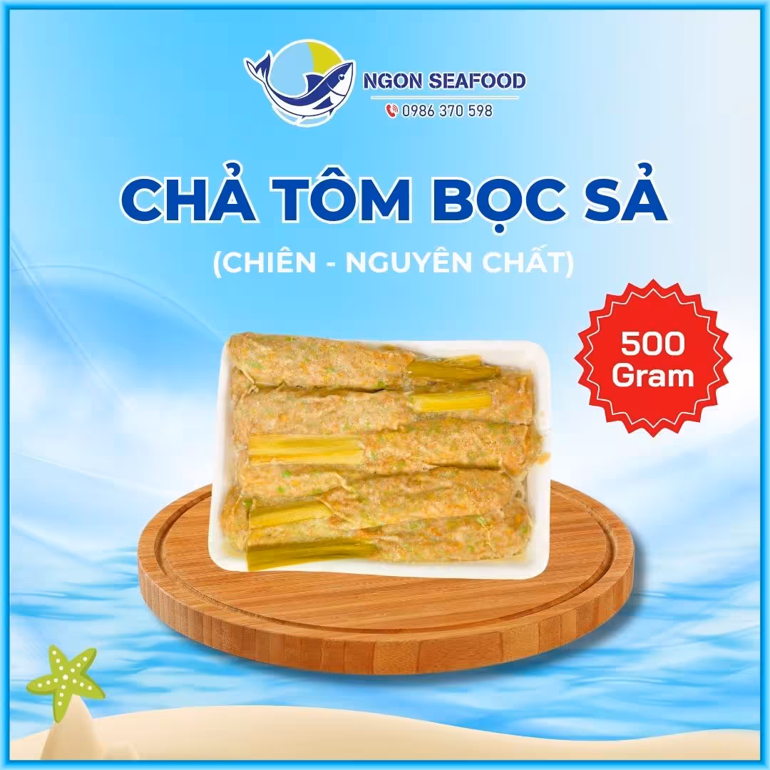 Chả Tôm Bọc Sả: Giải Pháp Bữa Ăn Dinh Dưỡng Tiện Lợi
